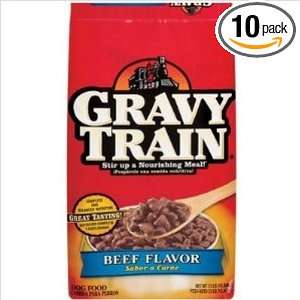 Del Monte Gravy Train Dog Food, 4 pounds (Pack of 10)  