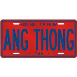   AM FROM ANG THONG  THAILAND LICENSE PLATE SIGN CITY
