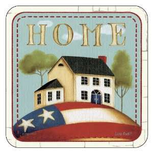  Pimpernel Home Sweet Home Coasters   Set of 6 Kitchen 