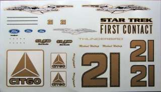 21 Michael Waltrip 1996 Citgo Star Trek First Contact  