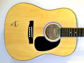 Tim McGraw Autographed Signed FENDER SQUIER Acoustic Guitar with EXACT 