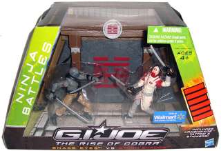 GI Joe Ninja Battles Snake Eyes Storm Shadow  Ex  