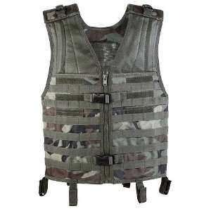 Voodoo Tactical Deluxe Universal Vest / Tactical Vest 20 7210 Woodland 