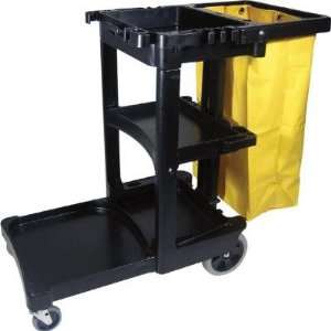  RUB6173BLU   Janitor Cart with 25 Gallon Vinyl Bag 