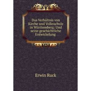    Und seine geschichtliche Entwickelung . Erwin Ruck Books