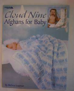 CLOUD NINE Baby Afghans Crochet Book 7 patterns  