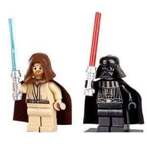  Darth Vader & Obi Wan LOOSE Lego Star Wars Figures with 