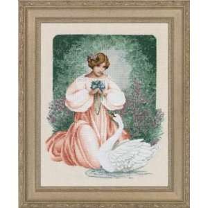  Lady Claire, Cross Stitch from Lavender and Lace Arts 