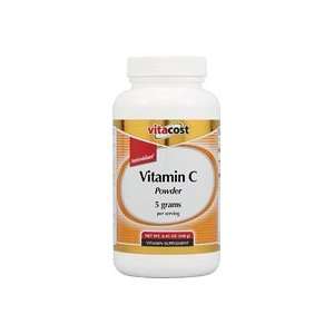  Vitacost Vitamin C Powder    5 grams per serving   8 oz 