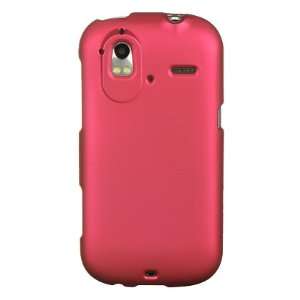    Magenta Rubberized Protector Case for HTC Amaze 4G Electronics