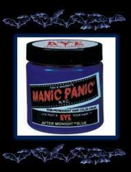 MANIC PANIC~Cream Hair Color/Dye~AFTER MIDNIGHT BLUE  