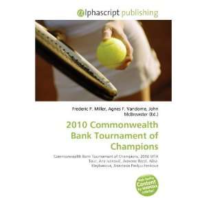  2010 Commonwealth Bank Tournament of Champions 