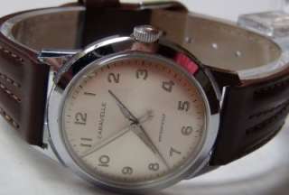 1963 BULOVA Mens SWISS SILVER Military Time Dial 4X Signed Watch w 