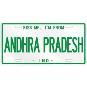  NEW  KISS ME , I AM FROM ANDHRA PRADESH  INDIA LICENSE 