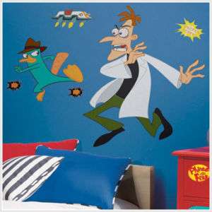 Phineas Ferb AGENTP PERRY PLATYPUS Wall Decals Stickers 034878113449 