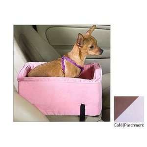  Luxury Console Dog Car Seat   Small/Cafe/Parchment Pet 