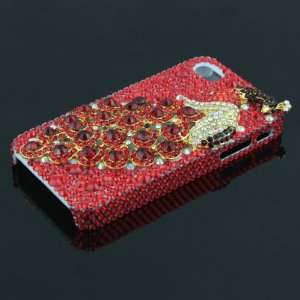  3d Phoenix Rhinestone Case Cover Protector for Apple 