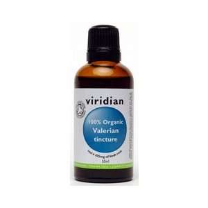  Viridian Valerian Tincture 100% Organic 50ml Health 