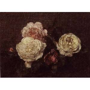   Théodore Fantin Latour   32 x 24 inches   Flowers.