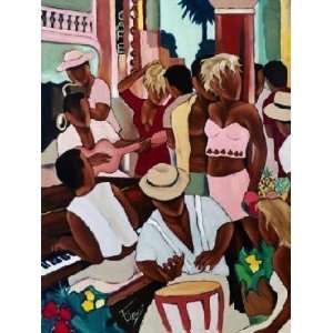 Cayo Coco Cafe Poster Print