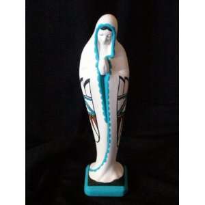    Southwest Tigua Indian Pottery  Virgin Of Guadalupe