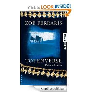 Totenverse (German Edition) Zoë Ferraris, Ulrike Wasel, Klaus 