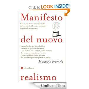   ) (Italian Edition) Maurizio Ferraris  Kindle Store