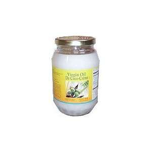 Raw Organic Virgin Coconut Oil 30 ozs. Grocery & Gourmet Food