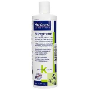 Virbac Allergroom Shampoo w/Glycotechnology   16 oz (Quantity of 2)