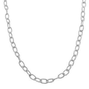    Sterling Silver 4.5 mm Solid Filo Link Chain (20 Inch) Jewelry