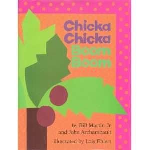  Chicka Chicka Boom Boom   Library Binding   First Edition 