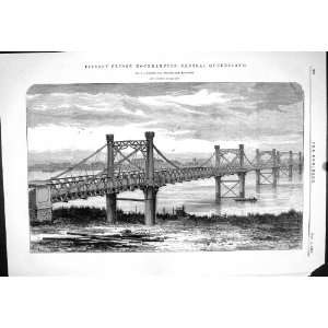 Fitzroy Bridge Rockhampton Queensland Bynley Engineering 1881 