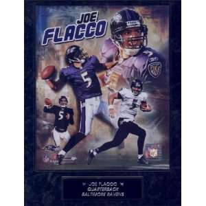  Joe Flacco   Quarterback Baltimore Ravens 10 x 13 Plaque 