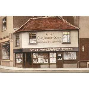 1910 Vintage Postcard Old Curiosity Shop (No. 14 Portsmouth Street 