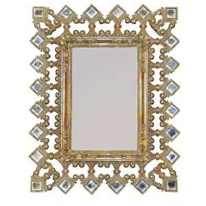  Vintage Look Gold Mirrored Photo Frame 4x6