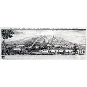  Guildford, Pan. View Etching Buck, Samuel N Topographical 