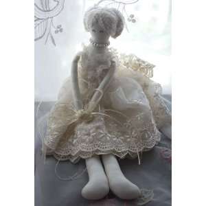  Elegant Handcraft clothspin Lace Ballet Doll Toys & Games