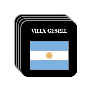 Argentina   VILLA GESELL Set of 4 Mini Mousepad Coasters