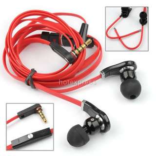 Inear Headset Earphone Mic Volume Control+Call Answer for iPhone 4 4G 