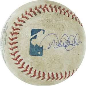  Derek Jeter Autographed Angels at Yankees 4 13 2010 Game 