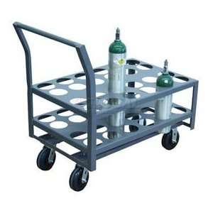  Oxygen Cylinder Cart 24 Type D & E Tanks 6 Polyurethane 