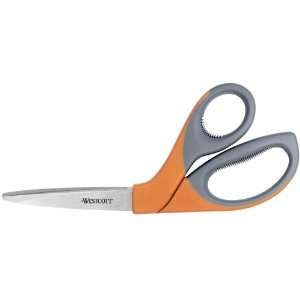  Wescott Elite Stainless Steel Scissors, 8 Bent, Orange 