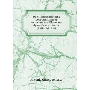   animalis (Latin Edition) Antonio Giuseppe Testa  Books