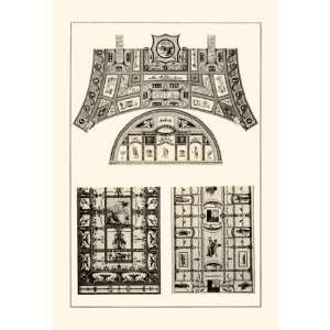   Decorative Painting in the Roman Vaults 24x36 Giclee