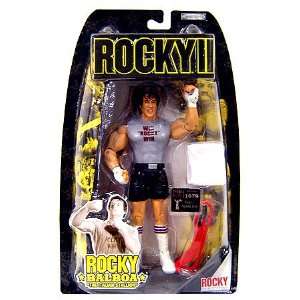   Action Figure Rocky Training (Black Trunks and Win Rocky Win T