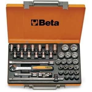 BETA 920A/C33 33 Piece Sockets, Socket Drivers, Extension Bar 