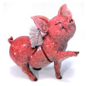  Kittys Critters 8625 Frenchie Pig Figurine, 4 Inch Tall 