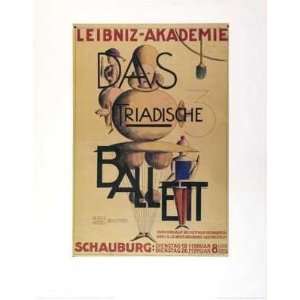  Das Triadische Ballett1921 by Oskar Schlemmer. Best 