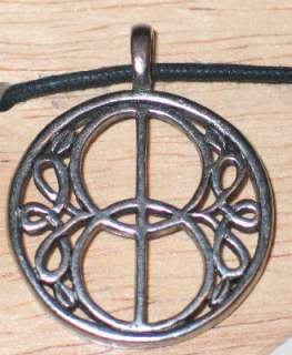 Chalice Well Cover Celtic Visions Pendant Necklace, NEW  