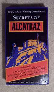 Secrets of Alcatraz Island VHS prison escape attempts  